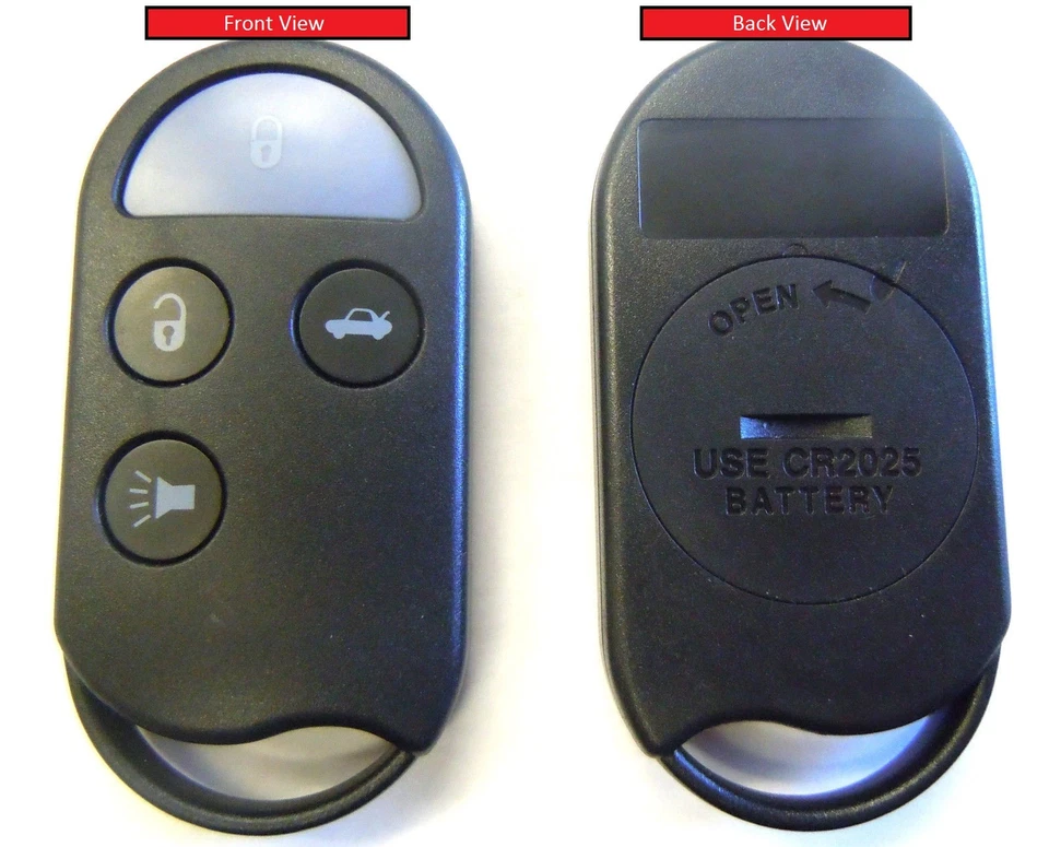 Llavero de coche remoto de entrada Nissan Máxima 1995 1996 1997 1998 1999 sin llave Fab Foto 2 de 4