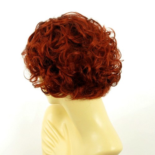 wig short curly women intense coppery ref: 350 juliette PERUK - Picture 4 of 9