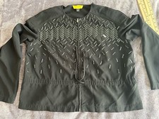 ST JOHN EVENING BEDAZZLED /BLACK w PALETTES JACKET SZ Large Bejeweled