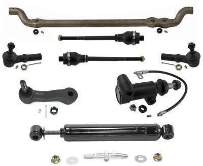 Center Link Tie Rods For Chevrolet Silverado 2500HD 2001-2010 4 Wheel Drive 7Pc