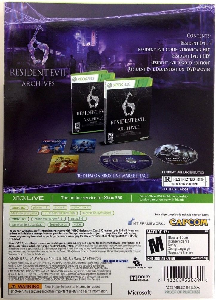 Resident Evil 6 Archives - Metacritic