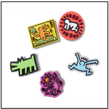 CROCS KEITH HARING 1 Set 5 Jibbitz Jibbitz  Charms 10012735
