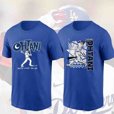 HOT ITEM! 0htani Gotta Crush 'Em All Art Print and 90s Style Shirt For True Fan