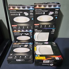Feit Electric Recessed LED Downlight Lighting Lights MIXED LOT of 6