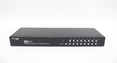 MT-VIKI 16-Port Smart USB 2.0 KVM Switch Rackmount 1920x1440 Resolution