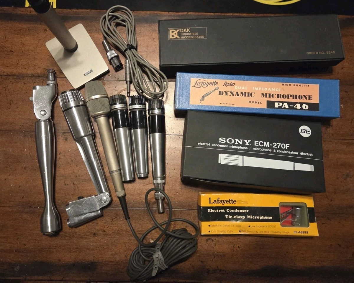 Sony Vintage Pro Audio Microphones for sale | eBay