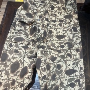 10X Overalls Mens Large tall Gore-Tex Rainwear Hunting Camo Bib 