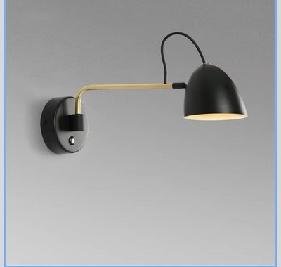 LED Dimmable Swing Arm Wall Lamp with Touch Switch By Aisilan