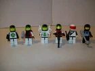 Lego 6704 Space Explorers Minifigs MINIFIGURE PACK  Complete NO Instructions