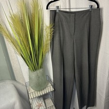 NEW Talbots Women  s 12P Wool Blend Heritage Wide Leg Pants Trousers Workwear