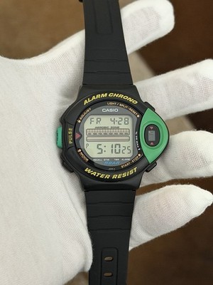 Rare Vintage Casio JP-200W Aerobic Pulse Monitor Men s Digital Sports Watch JDM