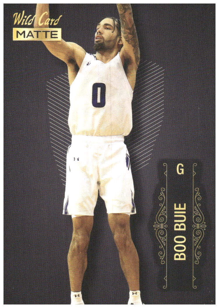 2022 Wild Card Matte #MB-8 Boo Buie Black