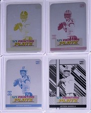 2024 Leaf Collective Football Jayden Daniels Pro Set A Printing Plate 1/1 Set