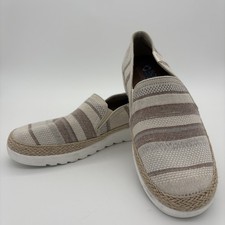 BOBS from Skechers Shoes Womens Size 7.5 Espadrille Slip On Memory Foam Comfort
