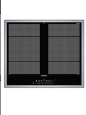 Image of SIEMENS EX645FXC1E iQ700 Induction Hob 60 cm, unused, as brand New. Damaged box