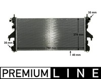 Mahle MotorküHler WasserküHler Premium Line Cr 887 000P FüR Fiat CitroËN Peugeot