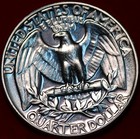 Uncirculated Proof 1952 Philadelphia Mint Silver Washington Quarter — photo 2