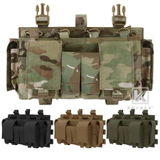 KRYDEX Tactical MF IV Placard Magazine Pouch Front Panel fo SCARAB Plate Carrier