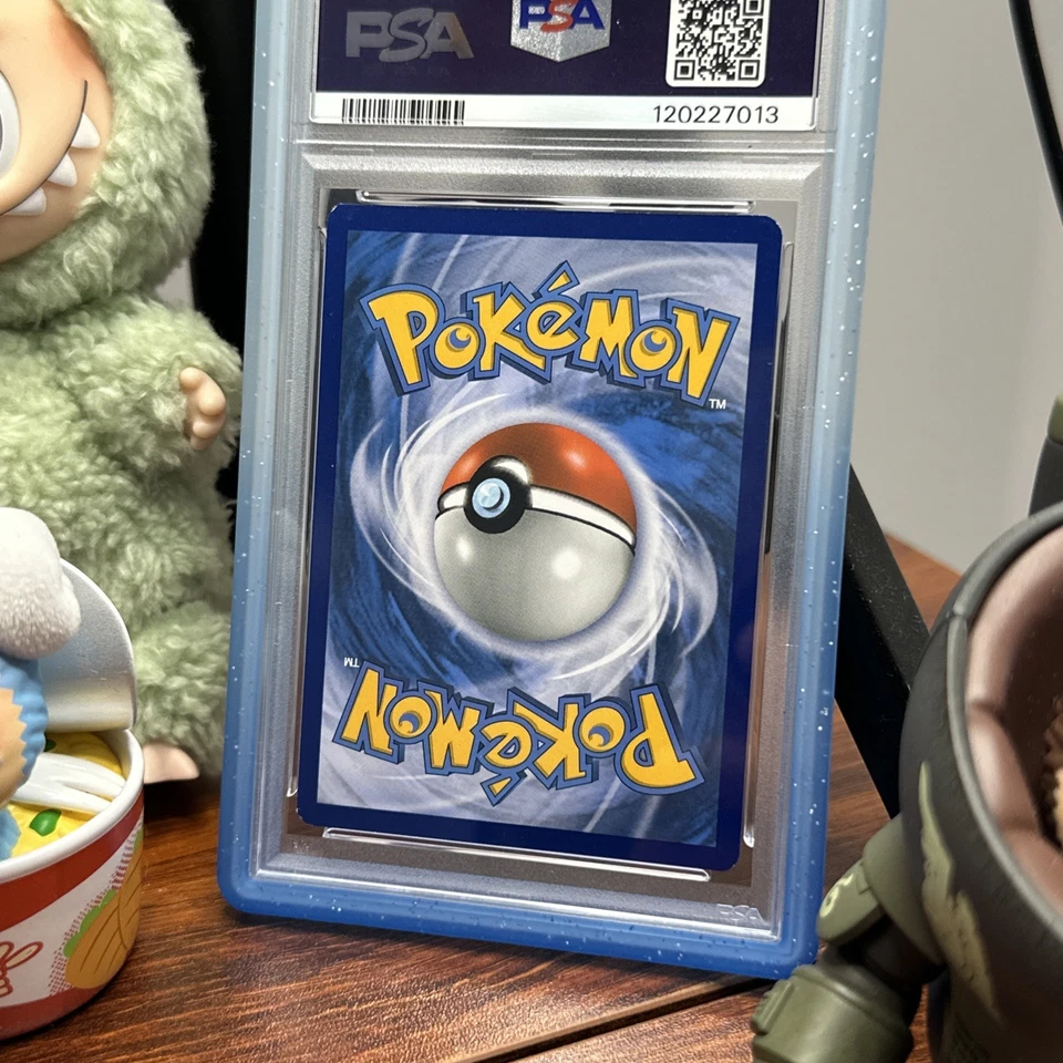 Pokemon TCG Magikarp Wailord-GX Holo English Art Card 161/181 Sun & Moon PSA 7  - Image 4 of 4