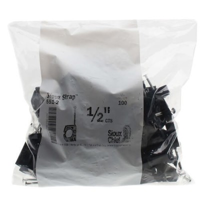 Sioux Chief Strap 551-2 Tube Hanger  1/2'' CTS (Qty: 100)