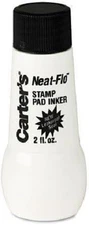 Carter's Neat-Flo Stamp Pad Ink Refill for Black Stamp Pads, 2 oz Bottle (21448)