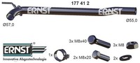 Ernst 177412 Reparaturrohr FüR Katalysator FüR Vw