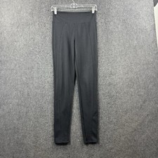 Assets by Spanx Ponte Leggings Women's Small Black Slimming Shaping Stretch