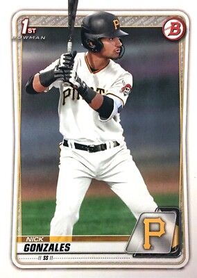2020 BOWMAN DRAFT (#BD-81) - PROSPECT - NICK GONZALES