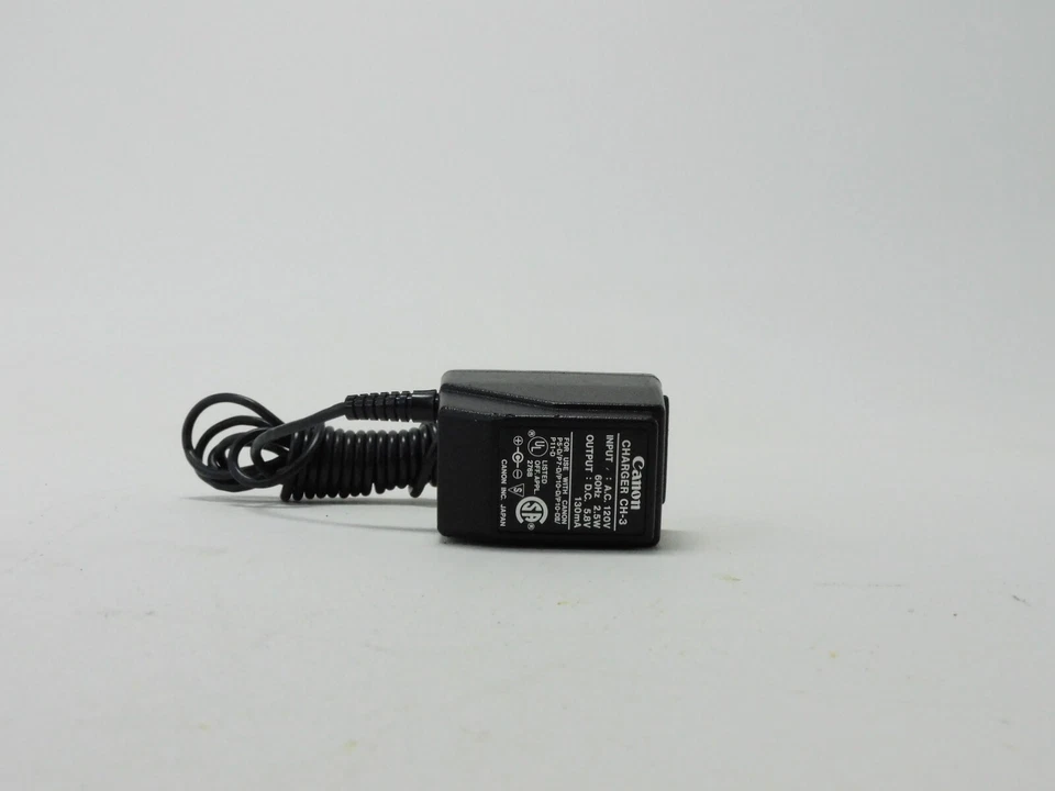 Canon Charger CH-3 Battery Charger 120V 2.5W 5.8V 130 mA For P10-D P5-D - Image 3 of 4