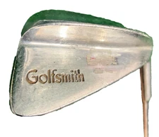 Golfsmith Wide Sole Stainless Sand Wedge Men's Stiff Steel 35.5" RH Vintage Grip