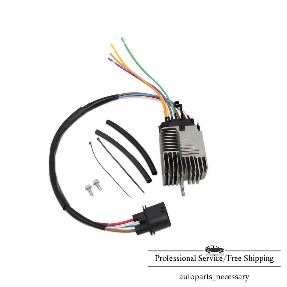 Radiator Cooling Fan Control Module 8E0959501AG for 2002-2009 Audi A4 A6 Quattro - Image 2 of 4