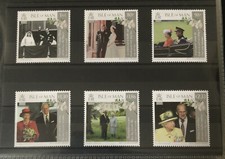 Queen Elizabeth II Platinum Wedding Anniversary Isle Of Man Stamps And FDC