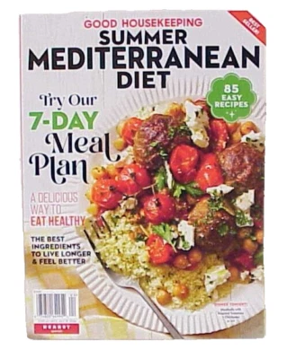 GOOD HOUSEKEEPING SUMMER MEDITERRANEAN DIET BEST SELLER 2024 MAGAZINE ISSUE