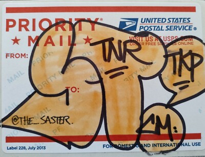 EB TKC Tag Marker Sur Sticker USPS GRAFFITI COPE2/DUEL/GHOST/RD357/SONIC/IZ/ DAZE | UK