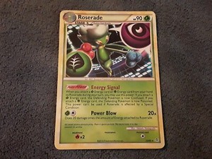 Roserade 23/95 HGSS Unleashed Pokemon Regular Rare