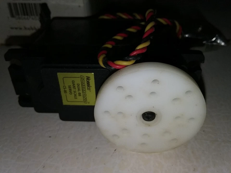 Hobbico Command CS-80 Dual BB Giant Scale Servo HCAM0210 RC Car Boat Plane 1/5 - Image 2 of 4