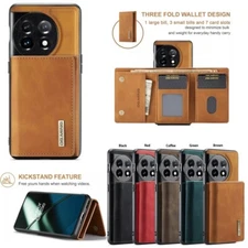 Magnetic Leather Flip Stand Card Wallet Case For OnePlus 13 12 11 9 ACE Nord N20