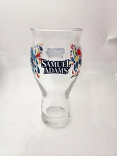 SAMUEL ADAMS Beer Glass BOSTON LAGER Multi-Colored Pint Glass NEW
