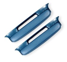 57 Chevy Bel Air Armrest Blue Pair 1957 Chevrolet New