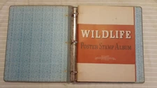 Vintage NWF 1938-39 1940 1951 52 53 54 Wildlife Conservation Poster Stamp Album