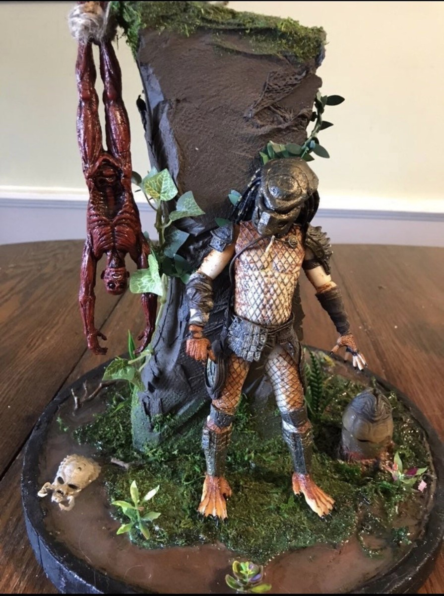 PREDATOR DIORAMA フィギュア1520/1750 Sideshow Predator Jungle Hunter 1:6 Scale Diorama 2008