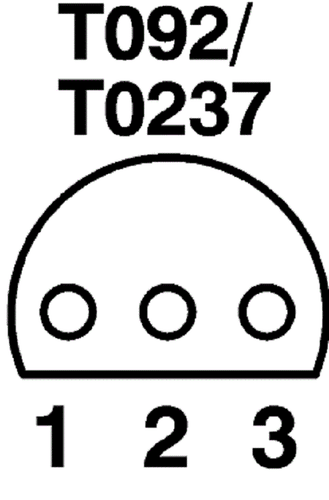 ON Semi PNP Bipolar Transistor ( Pack of 5 Pcs ) - BC327-025G - Imagen 3 de 4