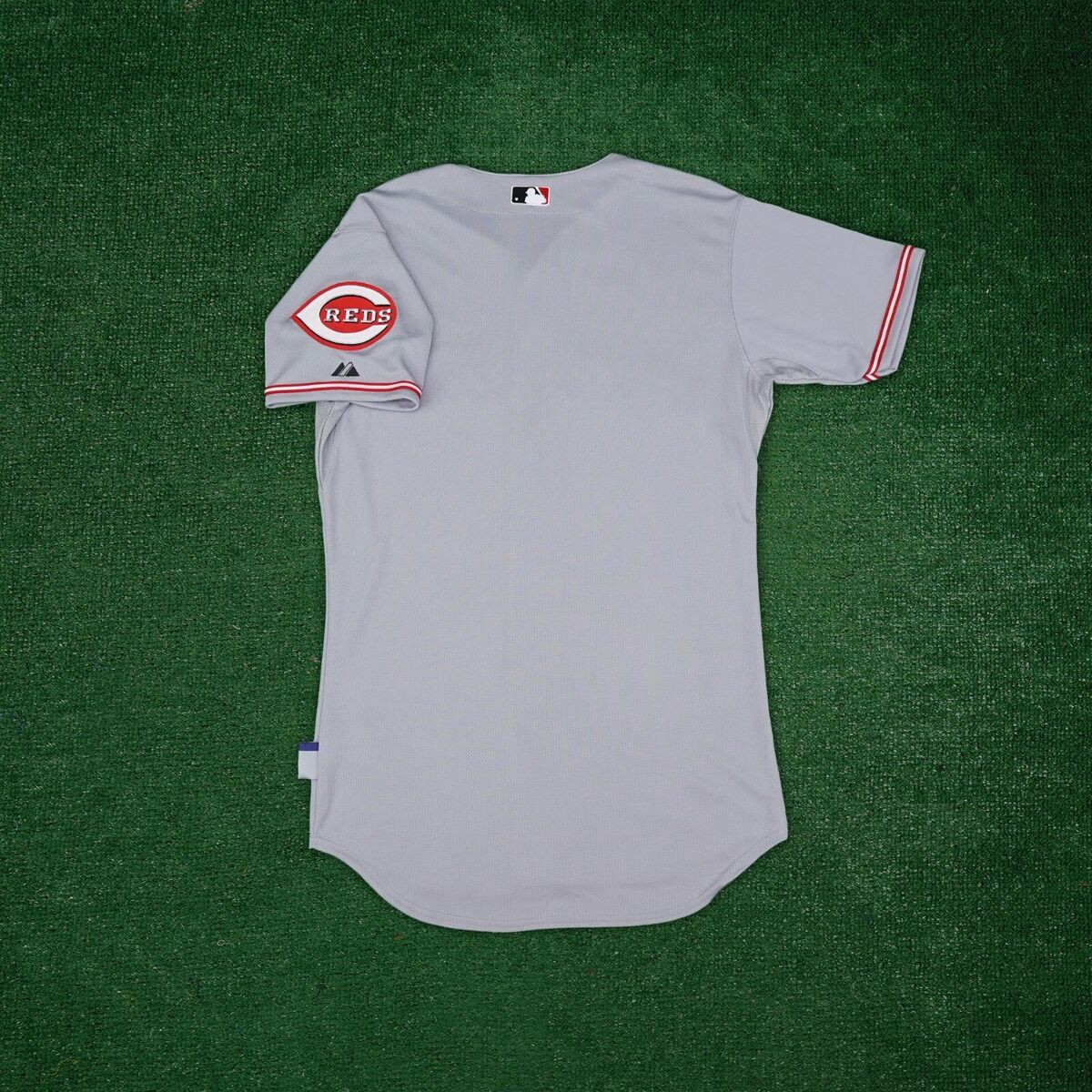 Cincinnati Reds Authentic On-Field Grey Road Cool Base