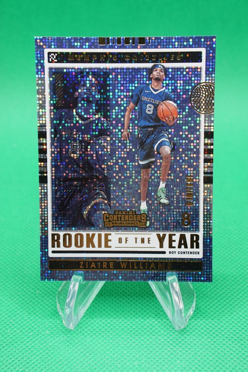 2021-22 Contenders Rookie of the Year Contenders #10 Ziaire