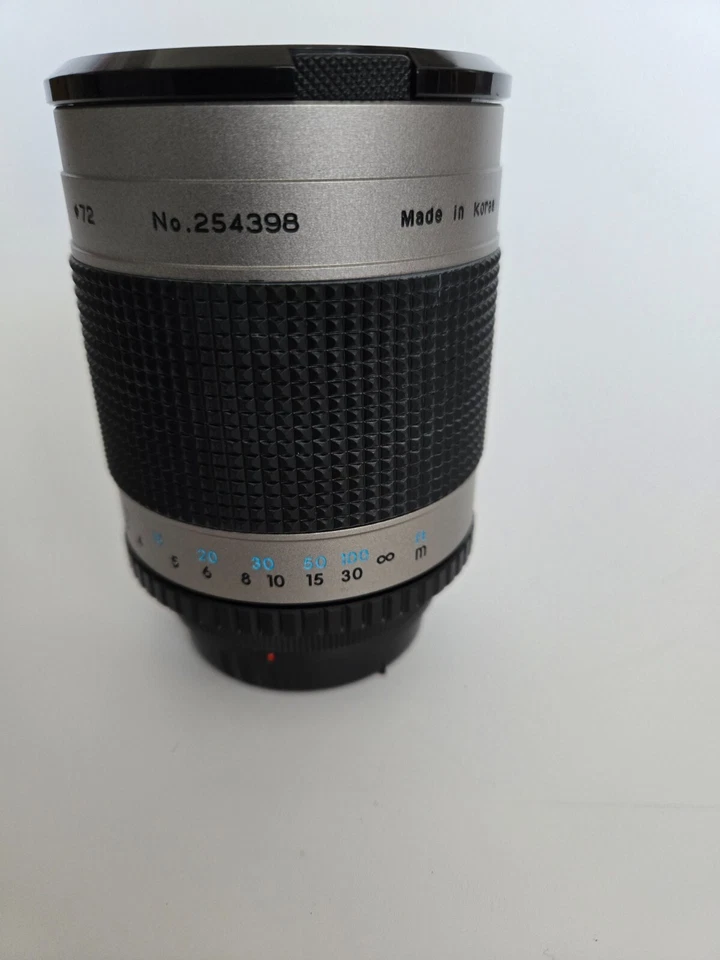 [ MINT ] KENKO MC Mirror Lens 500mm F8 For Canon EOS Mount MF From JAPAN w/cap - Image 3 of 4