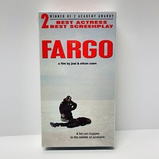 Fargo (VHS, 1996) Frances McDormand, William H. Macy, Steve Buscemi