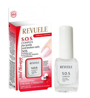 REVUELE Nail Therapy SOS-Komplex für brüchige und beschädigte Nägel 10 ml