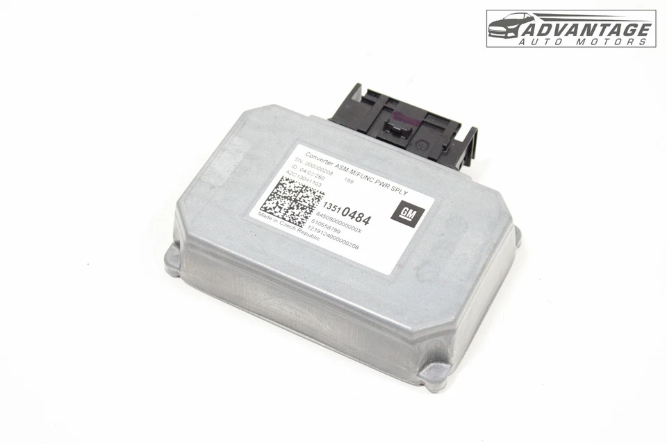 GMC 2019-2020 TERRENO INVERSOR DE VOLTAJE DE POTENCIA CONVERTIDOR UNIDAD OEM Foto 2 de 4