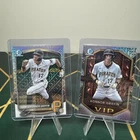 Konnor Griffin - 2025 Bowman Chrome Prospects and VIP Mojo Refractor Card