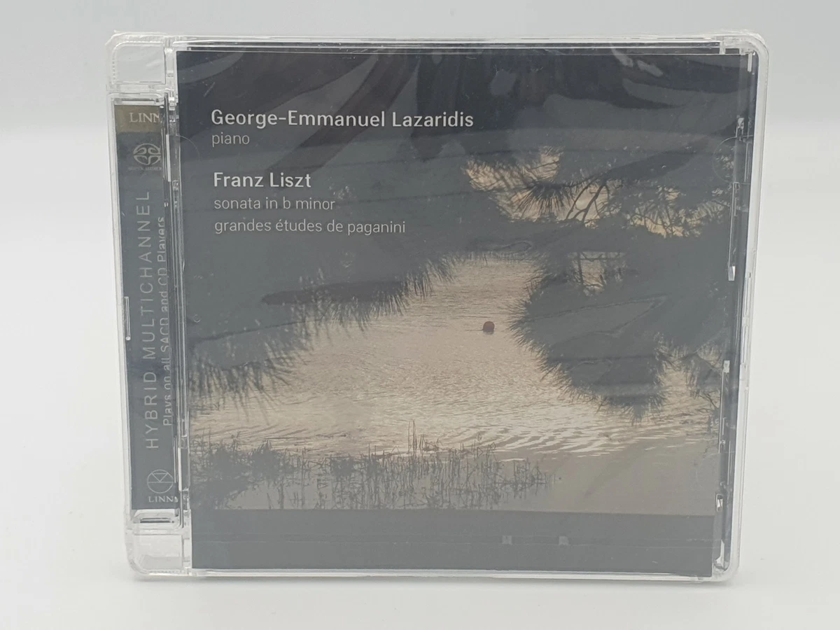 New & Sealed George-Emmanuel Lazaridis Franz Liszt Sonata In B Minor Cd SACD